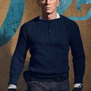 007-Inspired Black Sweater – No Time To Die Edition