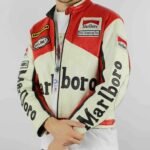 Vintage Marlboro Leather Jacket | Racing-Inspired Outerwear