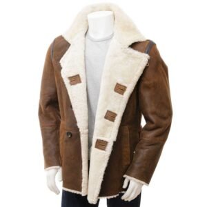 Mens Leather Sheepskin Shearling 02
