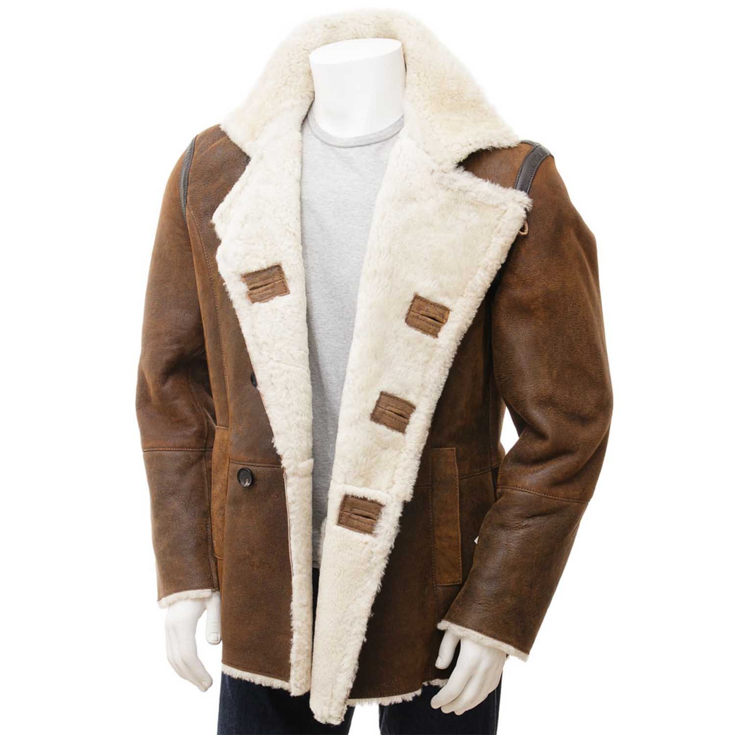 Mens Leather Sheepskin Shearling 02 Mens Leather Sheepskin Shearling 02
