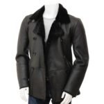 Mens Leather Sheepskin Shearling 14