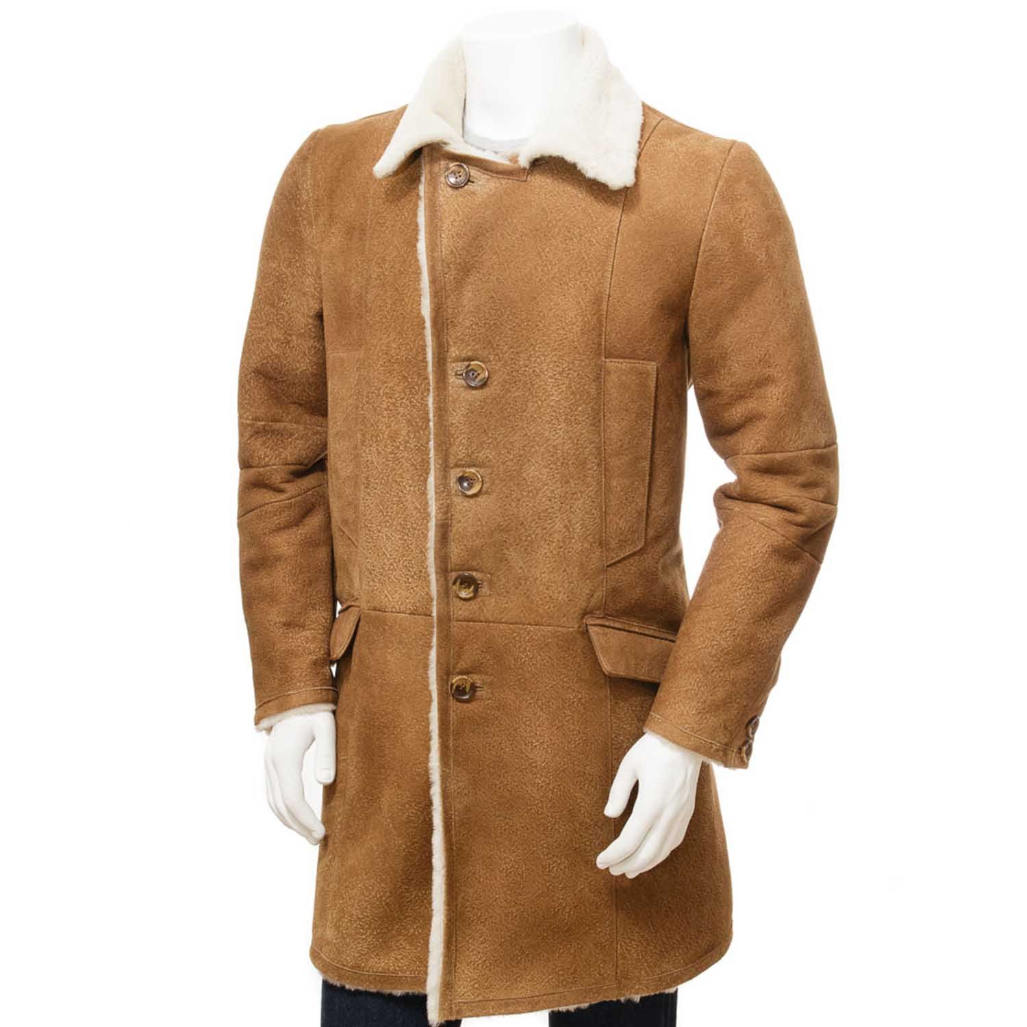 Mens Leather Sheepskin Shearling 18 Mens Leather Sheepskin Shearling 18