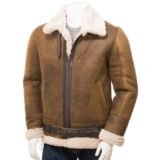 Mens Leather Sheepskin Shearling 21