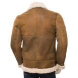 Mens Leather Sheepskin Shearling 24