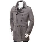 Mens Leather Sheepskin Shearling 25