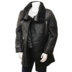 Mens Leather Sheepskin Shearling 38