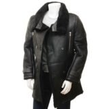 Mens Leather Sheepskin Shearling 38