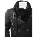 Mens Leather Sheepskin Shearling 39