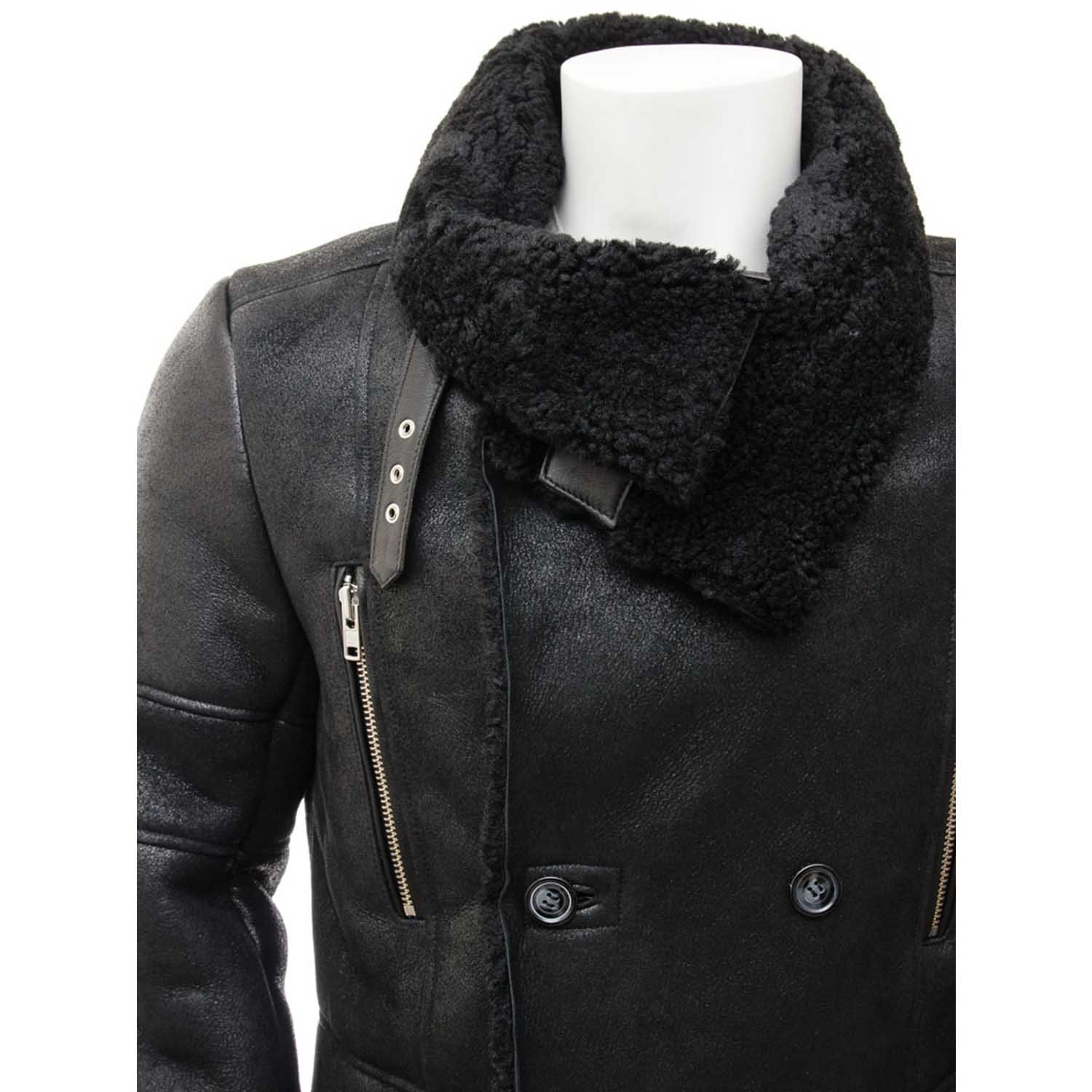 Mens Leather Sheepskin Shearling 39 Mens Leather Sheepskin Shearling 39