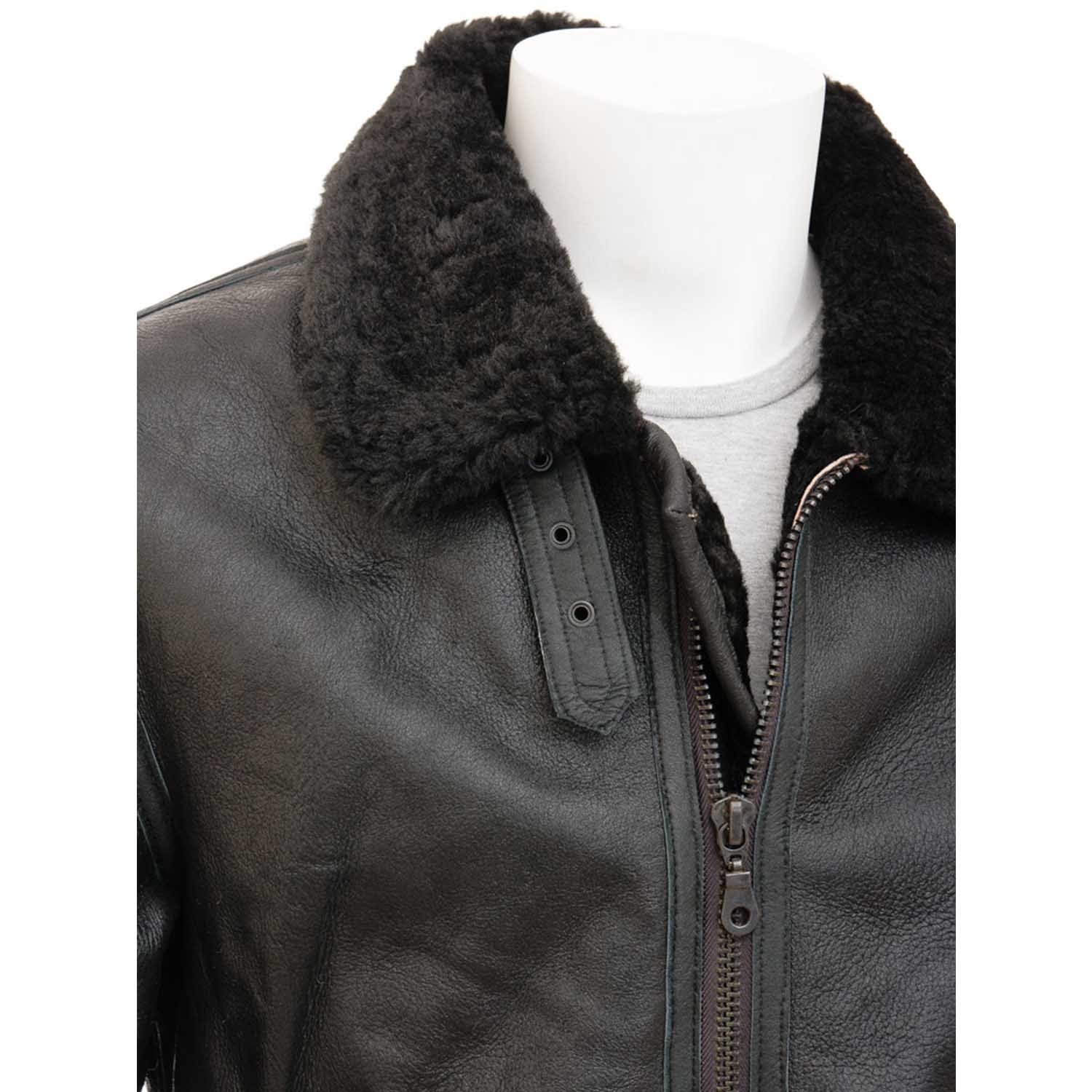 Mens Leather Sheepskin Shearling 42 Mens Leather Sheepskin Shearling 42