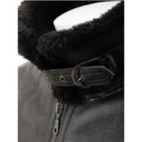 Mens Leather Sheepskin Shearling 43
