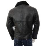 Mens Leather Sheepskin Shearling 44