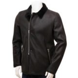 Mens Leather Sheepskin Shearling 45