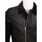 Mens Leather Sheepskin Shearling 46