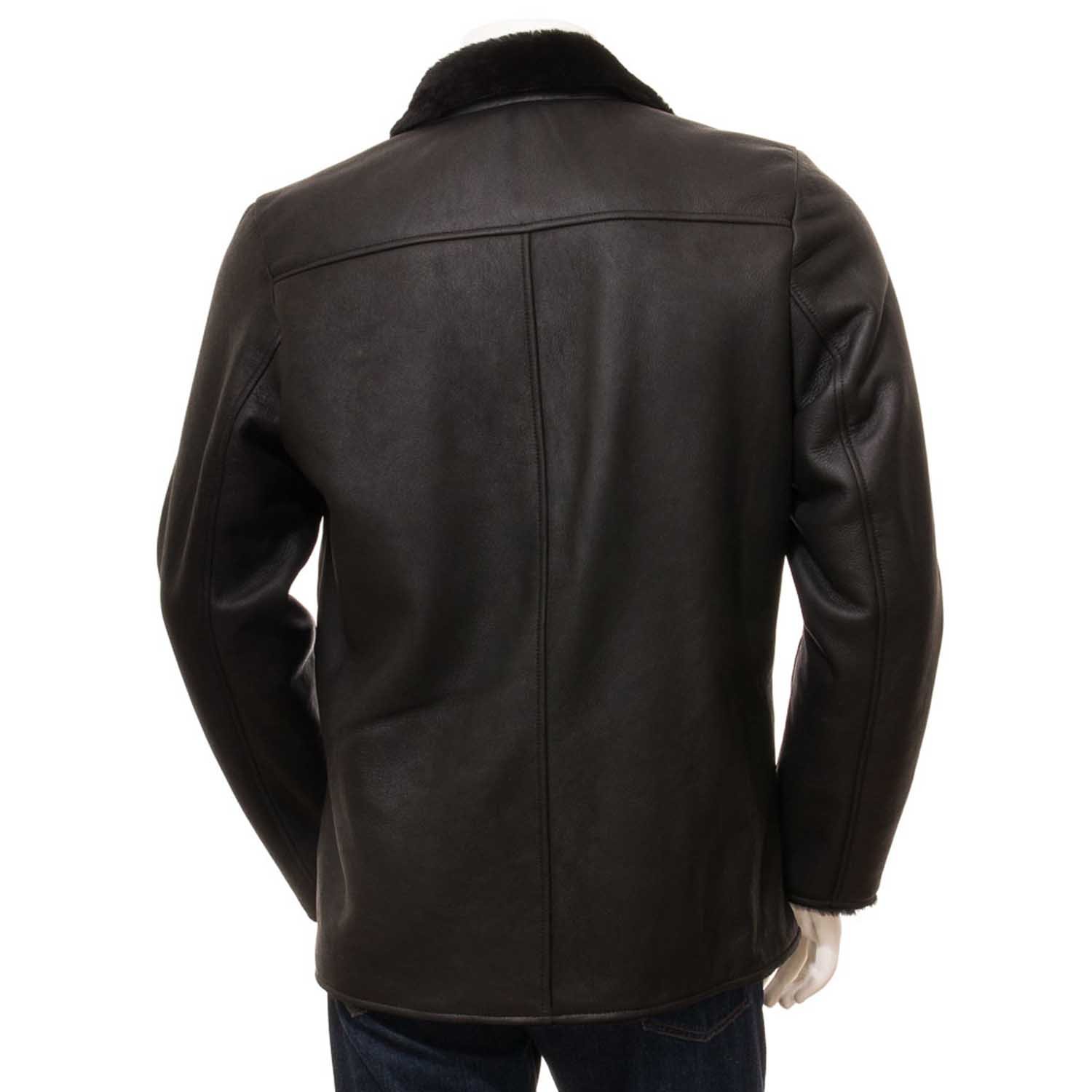 Mens Leather Sheepskin Shearling 48 Mens Leather Sheepskin Shearling 48