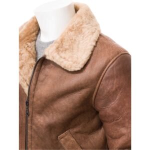 Mens Leather Sheepskin Shearling 51