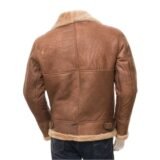 Mens Leather Sheepskin Shearling 52
