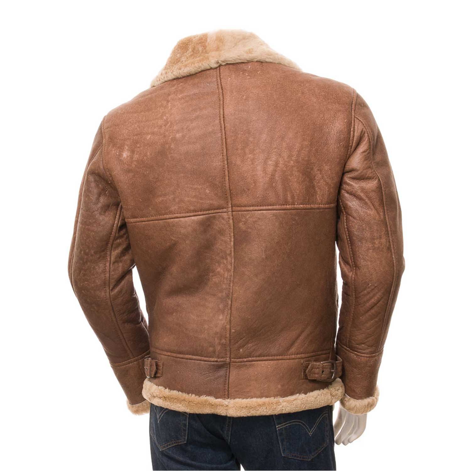 Mens Leather Sheepskin Shearling 52 Mens Leather Sheepskin Shearling 52
