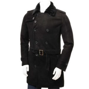 Mens Leather Sheepskin Shearling 54