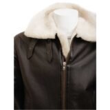 Mens Leather Sheepskin Shearling 62