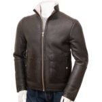 Mens Leather Sheepskin Shearling 65