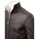 Mens Leather Sheepskin Shearling 66
