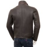 Mens Leather Sheepskin Shearling 68