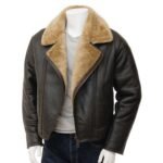 Mens Leather Sheepskin Shearling 69