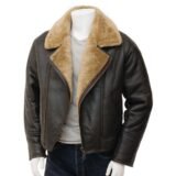 Mens Leather Sheepskin Shearling 69