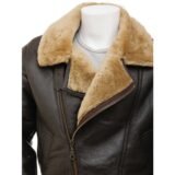 Mens Leather Sheepskin Shearling 70