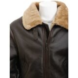 Mens Leather Sheepskin Shearling 74