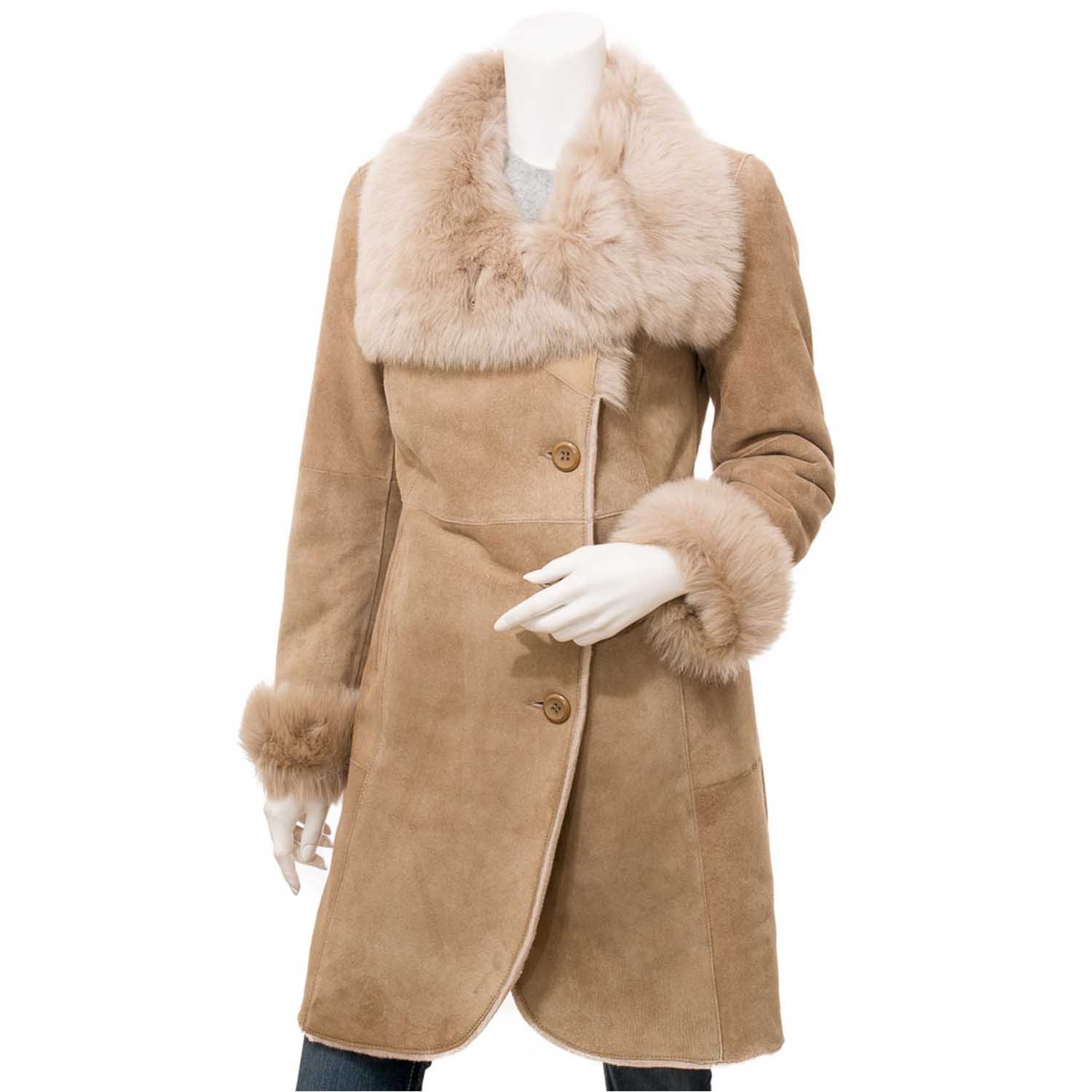 Womens Leather Sheepskin Shearling 06 Womens Leather Sheepskin Shearling 06