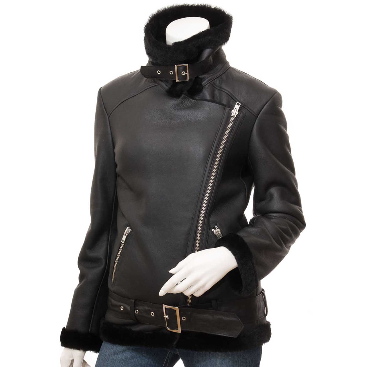 Womens Leather Sheepskin Shearling 18 Womens Leather Sheepskin Shearling 18