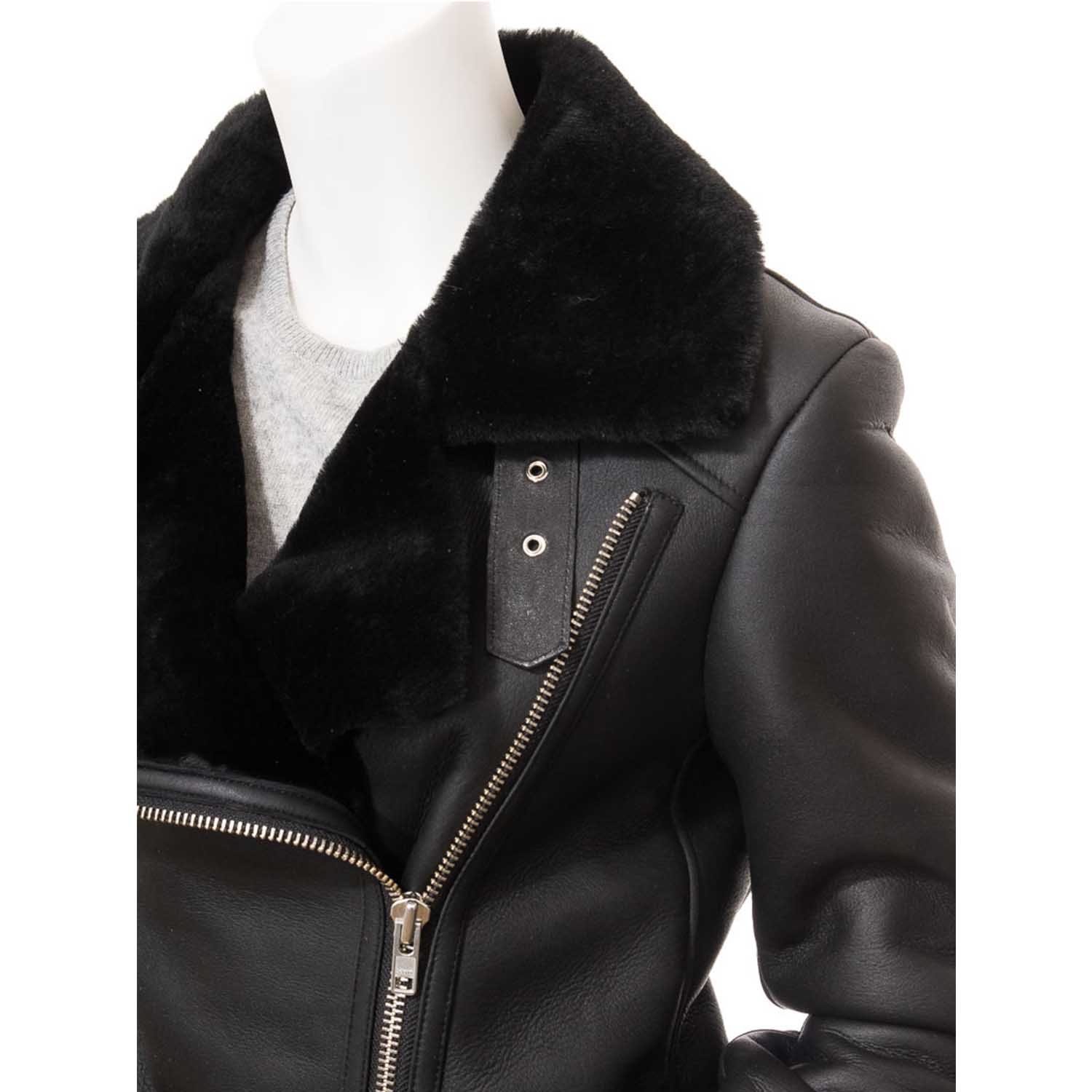 Womens Leather Sheepskin Shearling 19 Womens Leather Sheepskin Shearling 19