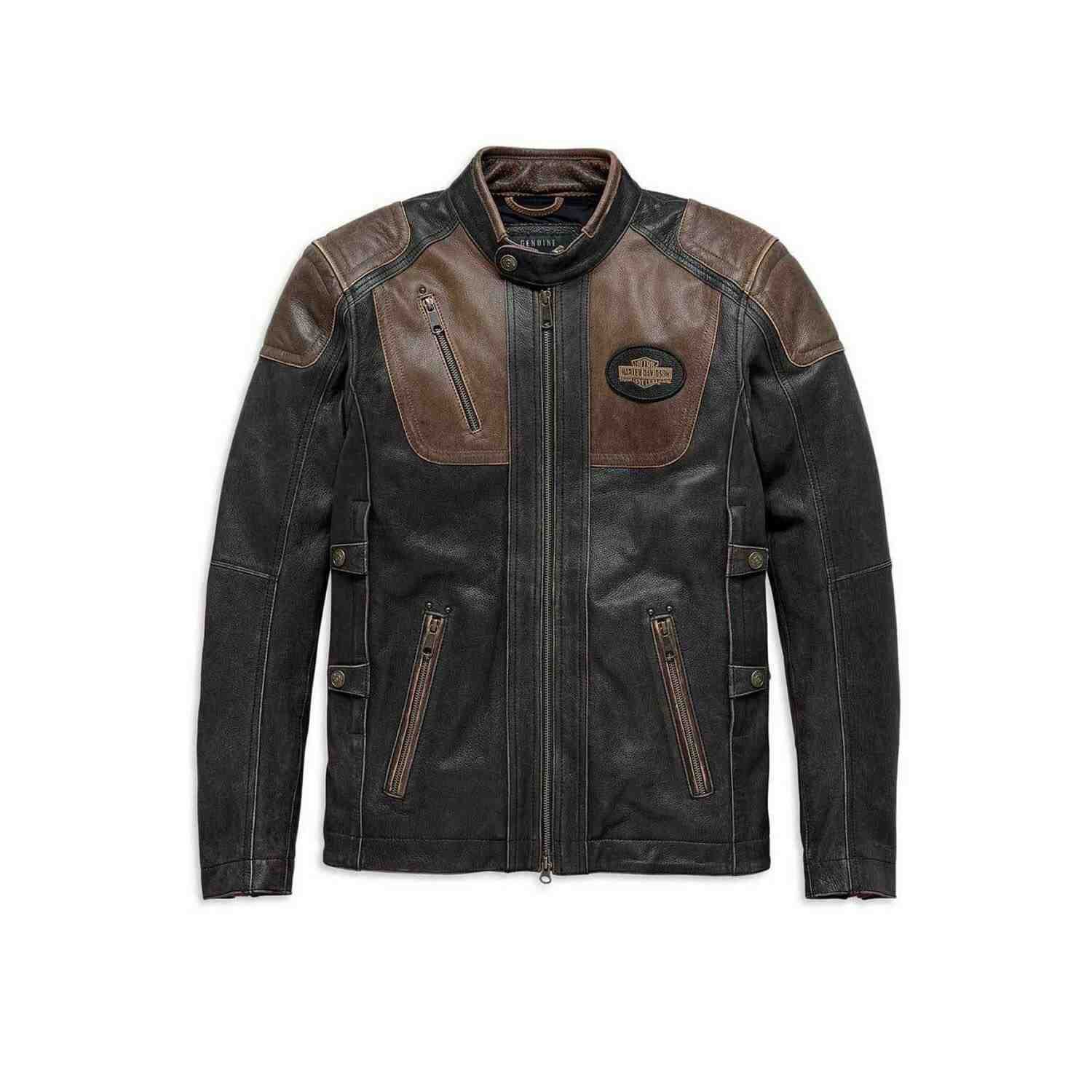 harley davidson limited edition triple vent system antique brown leather jacket 1 1 51 11zon harley davidson limited edition triple vent system antique brown leather jacket 1 1 51 11zon