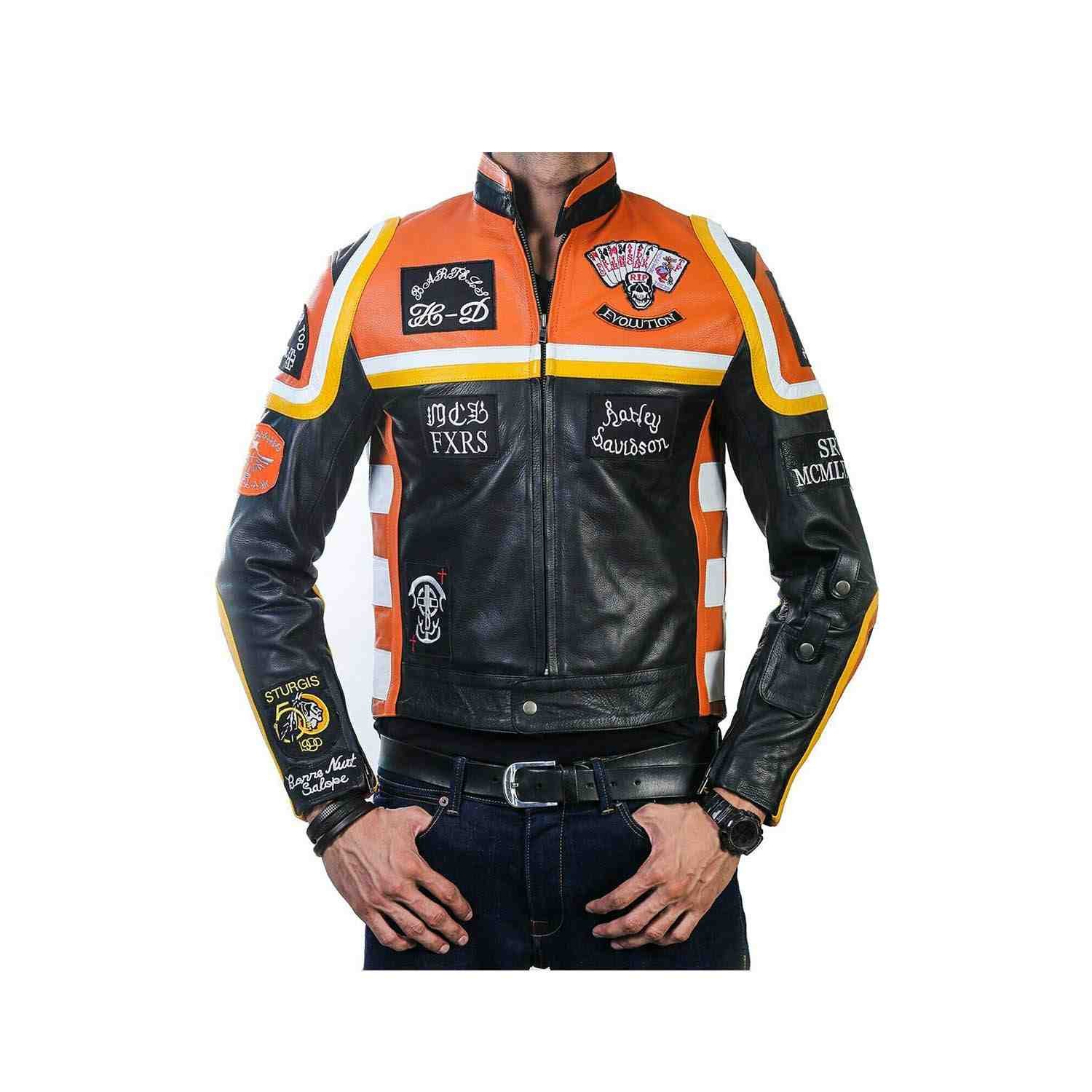 hdmm harley davidson marlboro leather jacket 47 11zon hdmm harley davidson marlboro leather jacket 47 11zon
