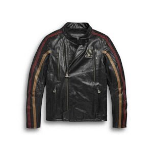 mens arterial leather harley davidson riding jacket 41 11zon