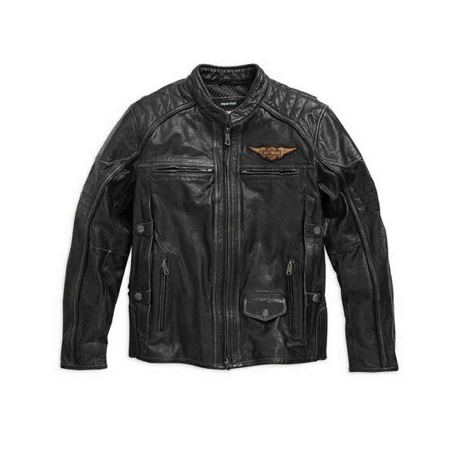 mens harley davidson detonator triple vent bs leather jacket 32 11zon mens harley davidson detonator triple vent bs leather jacket 32 11zon