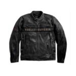 mens new passing link harley davidson biker leather jacket 14 11zon