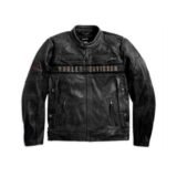 mens new passing link harley davidson biker leather jacket 14 11zon