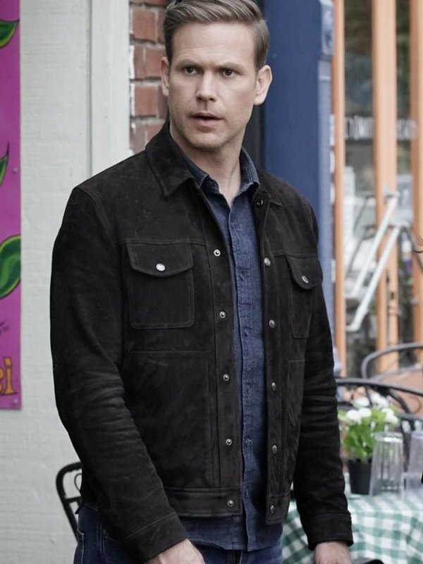 Alaric Saltzman Legacies Suede Black Jacket Alaric Saltzman Legacies Suede Black Jacket
