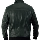 Arrow Oliver Queen Black Leather Jacket