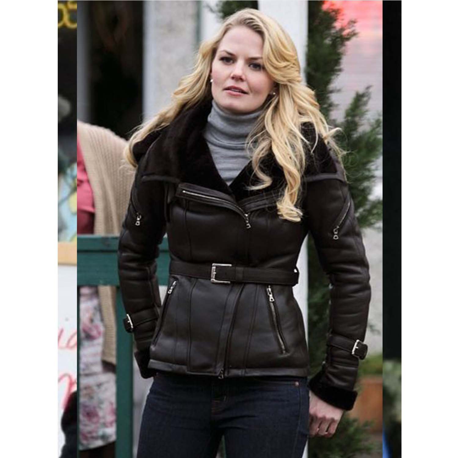 Beautiful Emma Swan Leather Jacket 1 Beautiful Emma Swan Leather Jacket 1