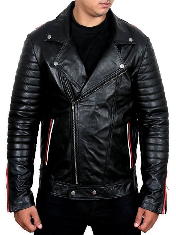 Blue Valentine Ryan Gosling Leather Biker Jacket Black 01 Blue Valentine Ryan Gosling Leather Biker Jacket Black 01