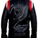 Blue Valentine Ryan Gosling Leather Biker Jacket Black 02