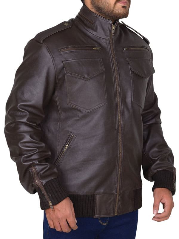 Brown Leather Jacket 1 Brown Leather Jacket 1