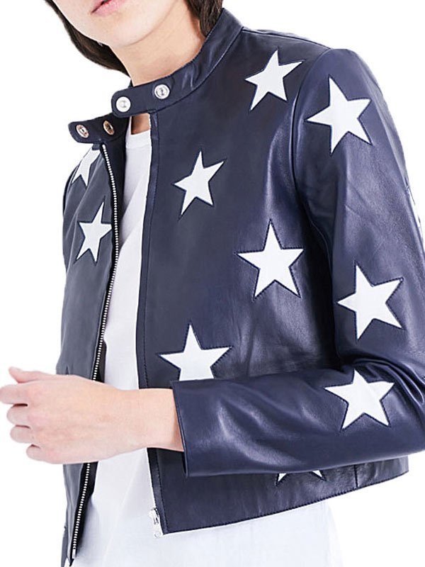 Cheryl Blossom Star Printed Jacket Cheryl Blossom Star Printed Jacket