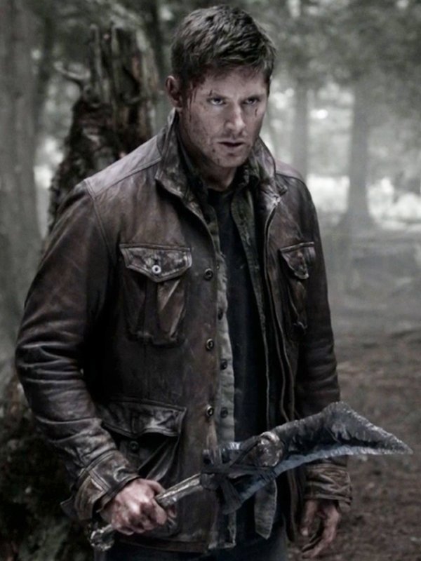 Dean Winchester Supernatural S07 Brown Leather Jacket Dean Winchester Supernatural S07 Brown Leather Jacket