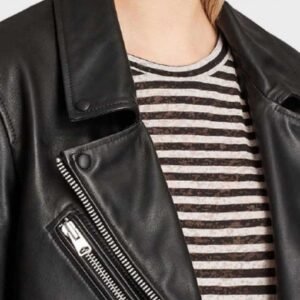 Emily In Paris Camille Motorcycle Leather Jacket 510x612 1