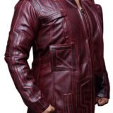 Guardians Of The Galaxy Star Lord Chris Pratt Leather Trench Coat 03
